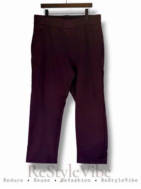 UNIVERSAL STANDARD Women’s Size M Pants Ponte Style Stretch High Rise Fit
